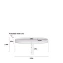 Ver imagem 3 de Mesa de Centro Detalhe em Corino Mônaco Linea Brasil