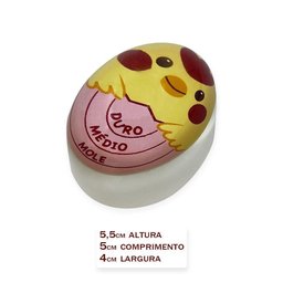 Temporizador Termômetro Timer Egg Mole Médio Duro Ovo Cozido - 2