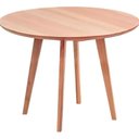 Ver imagem 2 de Mesa de Jantar Leda 80cm Redonda Resistente Base Metal