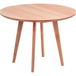 Mesa de Jantar Leda 80cm Redonda Resistente Base Metal - 2