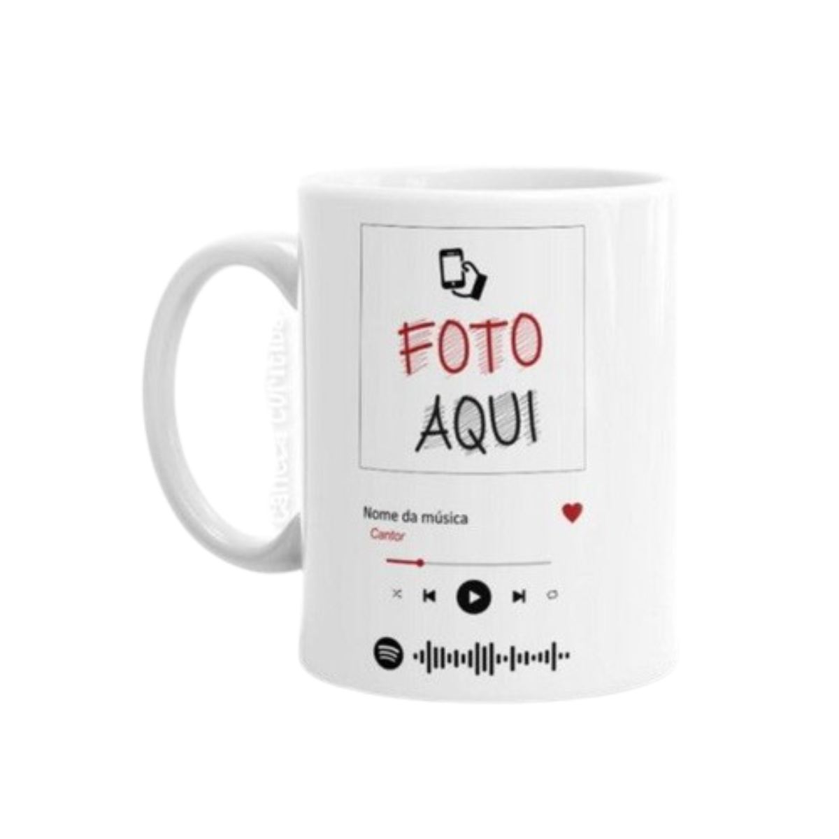 Caneca Xicara Porcelana Personalizada Presente Casamento Café - 3