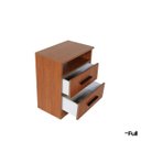 Ver imagem 7 de Kit 2 Mesas de Cabeceira Criado Compacto Quarto Cama - Cinamomo