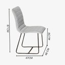 Ver imagem 3 de Conjunto 2 Cadeiras Cristal Sala de Jantar