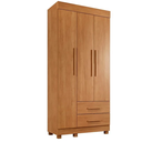 Ver imagem 2 de Guarda Roupa Copacabana New 3 Pts Cinamomo - Benetil