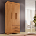 Ver imagem 1 de Guarda Roupa Copacabana New 3 Pts Cinamomo - Benetil