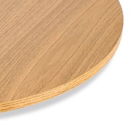 Mesa de Jantar Leda Base Metal 100cm Redonda Mdf Ttx - 6