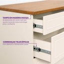 Ver imagem 6 de Cômoda 5 Gavetas 1 Porta com Tampo em Madeira Maciça Baby Ananda Casatema MadeiraOriginals