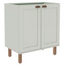 Ver imagem 4 de Balcão de Cozinha 2 Portas Verde Mint 1529 - Genialflex