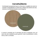 Ver imagem 7 de Kit para Sala de Estar Rack e Mesa de Centro e Buffet Magnum Marrom