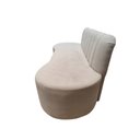 Ver imagem 6 de Sofá 3 Lugares Orgânico Curvo Madrid 180cm Bouclé Bege