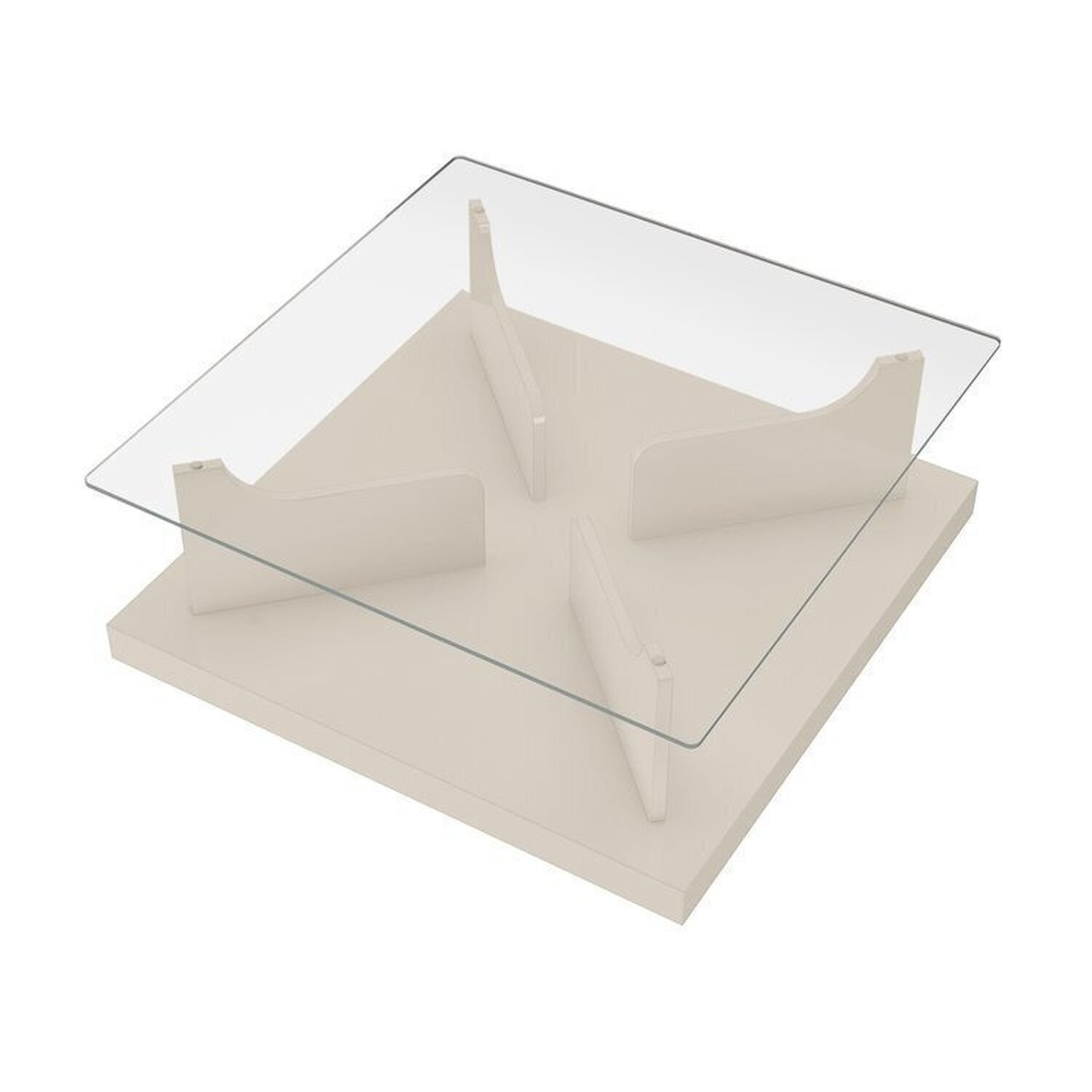 Kit para Sala de Estar Rack e Mesa de Centro e Aparador Saturno - 12