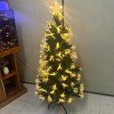 Ver imagem 4 de Arvore de Natal Fibra Otica Completa Led Natalino Luz Festa Estrela Decoraçao Casa Predio Evento Loj