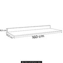Ver imagem 4 de Tampo para Balcão de Cozinha 160cm Mdp Cinza Claro - Lumil