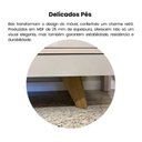 Ver mais imagens de Kit para Sua Sala de Estar Rack e Mesa de Centro e Mesa Lateral de Apoio Michigan Marrom 100% MDF