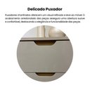 Ver imagem 7 de Kit para Sua Sala de Estar Rack e Mesa de Centro e Mesa Lateral de Apoio Michigan Marrom 100% MDF