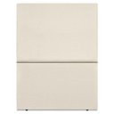 Ver imagem 5 de Cabeceira Solteiro 100 Cm com Frame Luna Suede Bege Artte
