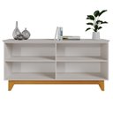 Ver imagem 7 de Buffet para Sala de Jantar 4 Portas com Pés de Madeira Maciça Suécia