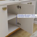 Ver imagem 3 de Buffet para Sala de Jantar 4 Portas com Pés de Madeira Maciça Suécia