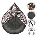 Ver imagem 2 de Cadeira Balanço Ninho Suspenso Gota Tramado com Almofada Impermeável Acesse Móveis