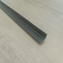 Ver imagem 2 de Perfil Cantoneira 12x12mm Alumínio Preto - 3 Metros
