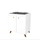 Ver imagem 4 de Balcão 2 Portas para Cooktop 4 Bocas Branco