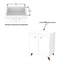 Ver imagem 6 de Balcão 2 Portas para Cooktop 4 Bocas Branco