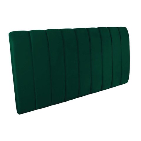 Cabeceira Painel Olivia Casal 140cm Verde Esmeralda