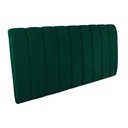 Ver imagem 1 de Cabeceira Painel Olivia Casal 140cm Verde Esmeralda