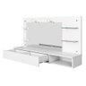 Camarim Penteadeira Suspensa Branco Lumiere Mobler - 2