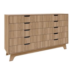 Cômoda Alice 10 Gavetas em 100% Mdf - 2