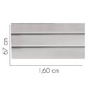 Ver imagem 2 de Painel Cabeceira Estofada Argentina 160cm Cama Box Queen Suede Cinza Claro- Mabe Magazine