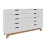 Cômoda Alice 10 Gavetas em 100% Mdf - 2