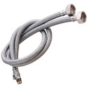 Ver imagem 1 de Rabicho Engate Mangueira Flexivel Par Torneira Pia Banheiro 80cm Misturador Agua Quente Fria Cozinha