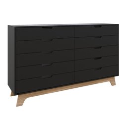 Cômoda Alice 10 Gavetas em 100% Mdf - 2