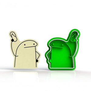 Cortador Flork Mãe de Chinelo (corta e Marca) 8 Cm