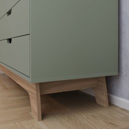 Cômoda Alice 10 Gavetas em 100% Mdf - 5