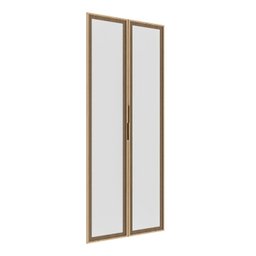 Kit 2 Portas Reflecta para Guarda-roupa Modular 80cm Jade Cabecasa Madeiramadeira - 1