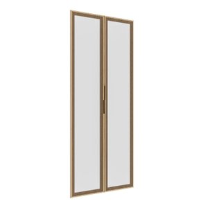 Kit 2 Portas Reflecta para Guarda-roupa Modular 80cm Jade Cabecasa Madeiramadeira