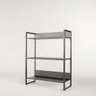 Estante Iron C/3 Prateleiras Estilo Industrial 1,00x0,80 Mt - 1