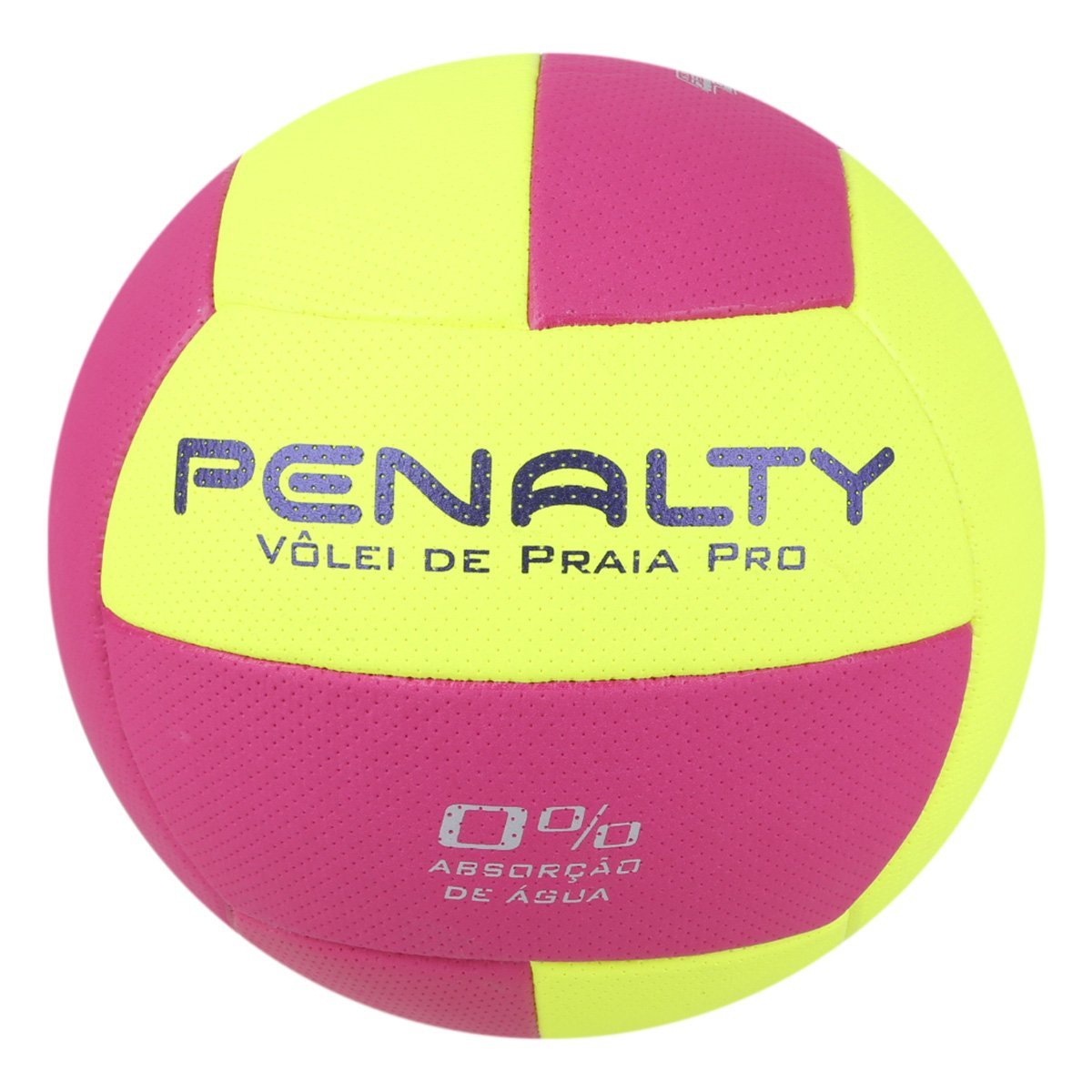 Bola Vôlei de Praia Penalty Pro X ;Cor:Amarelo+Rosa;Gênero:Unissex;Tamanho:Único - 2