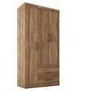 Ver imagem 1 de Guarda Roupa Solteiro 3.2 com 3 Portas 2 Gavetas Atacama