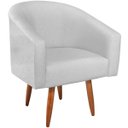 Ver imagem 5 de Poltrona Decorativa Jade Design Moderno Sala de Estar Quarto Escritório Confortável Luxo Pés Palito