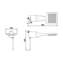Ver imagem 5 de Kit Chuveiro Eletrônico Loren Shower Lorenzetti 220v ou 127v:branco/127v