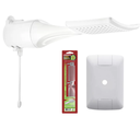 Ver imagem 1 de Kit Chuveiro Eletrônico Loren Shower Lorenzetti 220v ou 127v:branco/127v
