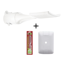 Ver imagem 6 de Kit Chuveiro Eletrônico Loren Shower Lorenzetti 220v ou 127v:branco/127v