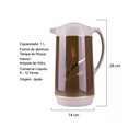 Ver imagem 4 de Garrafa Térmica Zojirushi Wheat Brown 1 Litro AHGB10TW