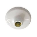 Ver imagem 4 de Kit 5 Plafonier Plafon Soquete Porcelana E27 Branco Bivolt