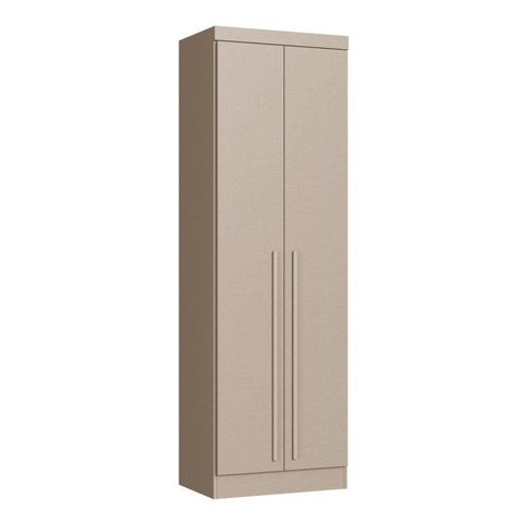 Guarda-Roupa Modulado 2 Portas Infinty Bege/Duna