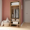 Ver imagem 1 de Módulo 70x180 1 Kit Prateleira Frame CabeCasa MadeiraOriginals