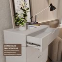Ver imagem 4 de Cômoda Alice 5 Gavetas em 100% MDF 95x81x40 cm Yescasa Louro Freijó